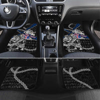 Iceland Vikings Car Mats Nordic Lion Bound in Runes and Chains