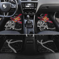 Norway Vikings Car Mats Nordic Lion Bound in Runes and Chains