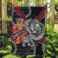 Norway Vikings Garden Flag Nordic Lion Bound in Runes and Chains