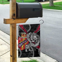 Norway Vikings Garden Flag Nordic Lion Bound in Runes and Chains