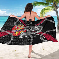 Norway Vikings Sarong Nordic Lion Bound in Runes and Chains