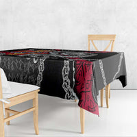 Norway Vikings Tablecloth Nordic Lion Bound in Runes and Chains