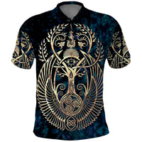 Adinkra Symbols Polo Shirt Tree of Life - Wonder Print Shop