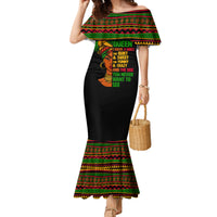 Three Sides Of Me Family Matching Mermaid Dress and Hawaiian Shirt African Women Black Queen - Wonder Print Shop
