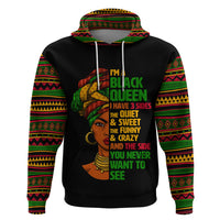 Three Sides Of Me Hoodie African Women Black Queen - Wonder Print Shop