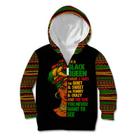 Three Sides Of Me Kid Hoodie African Women Black Queen - Wonder Print Shop