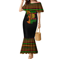 Three Sides Of Me Mermaid Dress African Women Black Queen - Wonder Print Shop