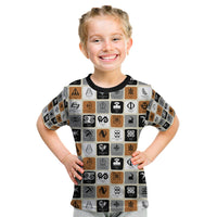 Adinkra Symbols Fashion Kid T Shirt - Wonder Print Shop