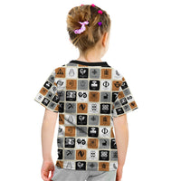 Adinkra Symbols Fashion Kid T Shirt - Wonder Print Shop