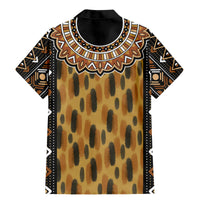 Printed Mud Cloth and Adinkra Symbol Family Matching Mermaid Dress and Hawaiian Shirt - Wonder Print Shop