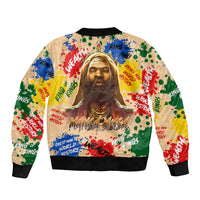King Of Kings Mansa Musa Bomber Jacket - Wonder Print Shop