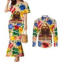king-of-kings-mansa-musa-couples-matching-mermaid-dress-and-long-sleeve-button-shirts