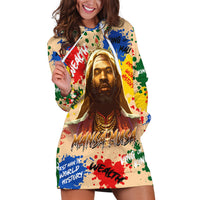 King Of Kings Mansa Musa Hoodie Dress - Wonder Print Shop