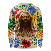 King Of Kings Mansa Musa Long Sleeve Shirt - Wonder Print Shop