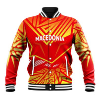 Forever Macedonia Baseball Jacket Macedonian Flag 1992 - Wonder Print Shop
