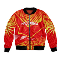 Forever Macedonia Bomber Jacket Macedonian Flag 1992 - Wonder Print Shop