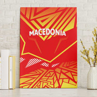 Forever Macedonia Canvas Wall Art Macedonian Flag 1992 - Wonder Print Shop