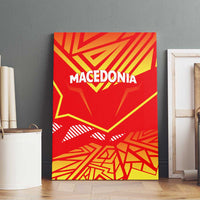Forever Macedonia Canvas Wall Art Macedonian Flag 1992 - Wonder Print Shop