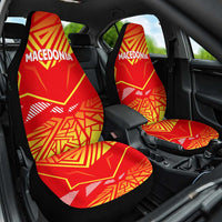 Forever Macedonia Car Seat Cover Macedonian Flag 1992 - Wonder Print Shop