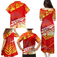 Forever Macedonia Family Matching Puletasi and Hawaiian Shirt Macedonian Flag 1992 - Wonder Print Shop