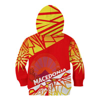 Forever Macedonia Kid Hoodie Macedonian Flag 1992 - Wonder Print Shop