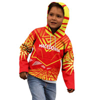 Forever Macedonia Kid Hoodie Macedonian Flag 1992 - Wonder Print Shop