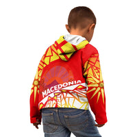 Forever Macedonia Kid Hoodie Macedonian Flag 1992 - Wonder Print Shop