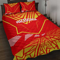 Forever Macedonia Quilt Bed Set Macedonian Flag 1992 - Wonder Print Shop