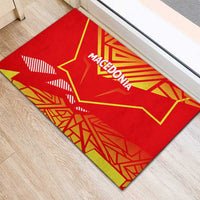 Forever Macedonia Rubber Doormat Macedonian Flag 1992 - Wonder Print Shop