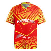 Forever Macedonia Rugby Jersey Macedonian Flag 1992 - Wonder Print Shop