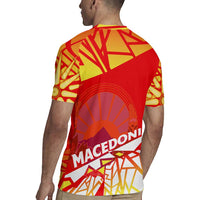 Forever Macedonia Rugby Jersey Macedonian Flag 1992 - Wonder Print Shop