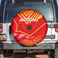 Forever Macedonia Spare Tire Cover Macedonian Flag 1992 - Wonder Print Shop