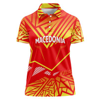 Forever Macedonia Women Polo Shirt Macedonian Flag 1992 - Wonder Print Shop