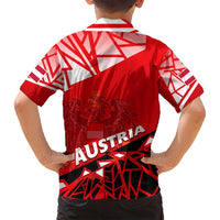 Forever Austria Family Matching Off Shoulder Short Dress and Hawaiian Shirt Osterreich Eagle - Wonder Print Shop