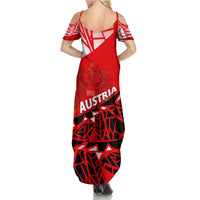 Forever Austria Family Matching Summer Maxi Dress and Hawaiian Shirt Osterreich Eagle - Wonder Print Shop