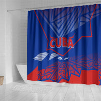 Forever Cuba Shower Curtain Patria o Muerte, Venceremos