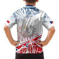 Forever Czech Republic Family Matching Long Sleeve Bodycon Dress and Hawaiian Shirt Czechia Pravda Vitezi - Wonder Print Shop