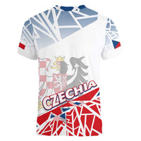 Forever Czech Republic Women V-Neck T-Shirt Czechia Pravda Vitezi - Wonder Print Shop