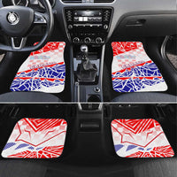 Forever Croatia Car Mats Hrvatska Trobojnica Checkerboard - Wonder Print Shop