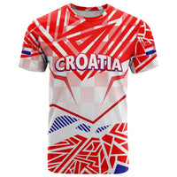 Forever Croatia T Shirt Hrvatska Trobojnica Checkerboard - Wonder Print Shop