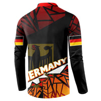 Forever Germany Button Sweatshirt Deutschland Eagle - Wonder Print Shop