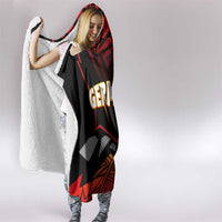 Forever Germany Hooded Blanket Deutschland Eagle