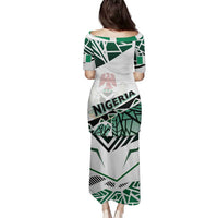 Forever Nigeria Family Matching Puletasi and Hawaiian Shirt Nigerian Flag - Wonder Print Shop