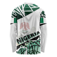Forever Nigeria Long Sleeve Shirt Nigerian Flag - Wonder Print Shop