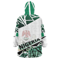 Forever Nigeria Wearable Blanket Hoodie Nigerian Flag - Wonder Print Shop