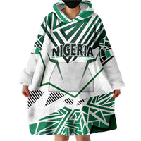 Forever Nigeria Wearable Blanket Hoodie Nigerian Flag - Wonder Print Shop
