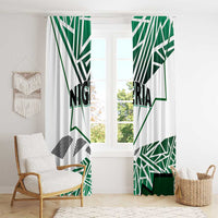 Forever Nigeria Window Curtain Nigerian Flag - Wonder Print Shop
