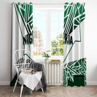Forever Nigeria Window Curtain Nigerian Flag - Wonder Print Shop