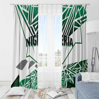 Forever Nigeria Window Curtain Nigerian Flag - Wonder Print Shop