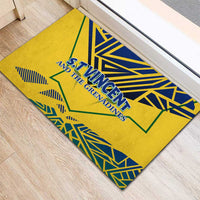Forever Saint Vincent and the Grenadines Rubber Doormat Peace and Justice - Wonder Print Shop